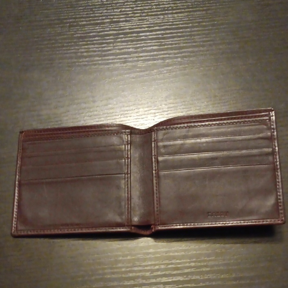 Bally Vintage Dark Brown Leather Wallet (EUC) - Picture 5 of 12